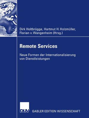 cover image of Remote Services